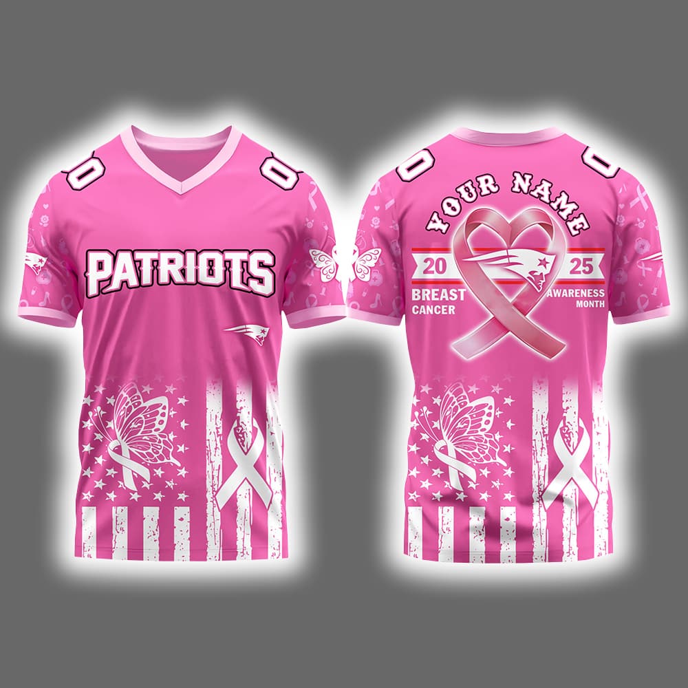 Patriots x Breast Cancer Awareness Month 2025 Jersey Patriots x Breast Cancer Awareness Month 2025 Jersey