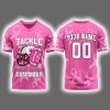 Personalized Cowboys 2025 Tackle Breast Cancer Awareness Month Football Jersey