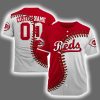 Personalized Reds Baseball Jersey
