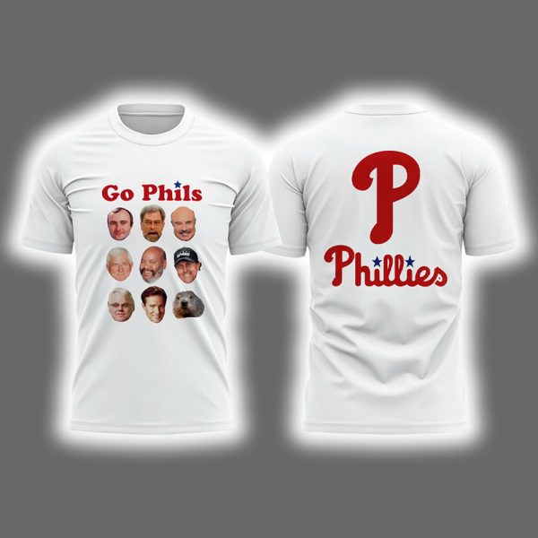 Phillies Go Phils Two-Sided Shirt 2025