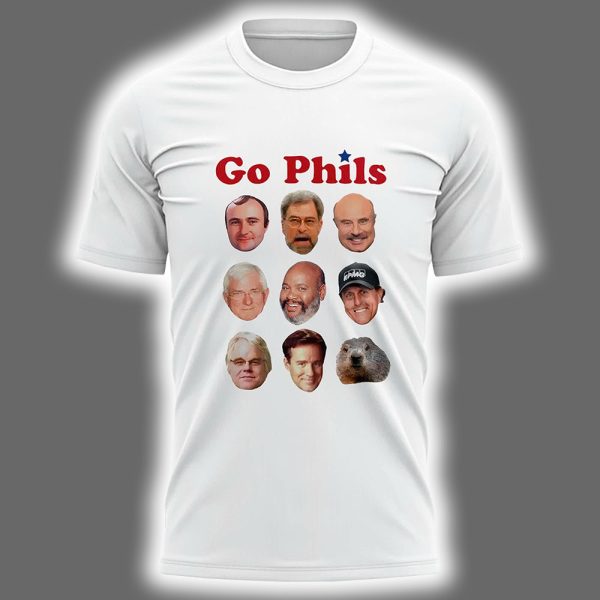 Phillies Go Phils Two Sided Shirt 2025 2