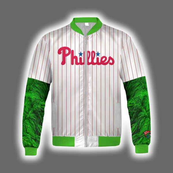 Phillies x Phanatic Bomber Jacket 2025 2