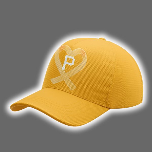 Pirates Pediatric Cancer Awareness Day 2025 Hoodie Joggers Cap 3