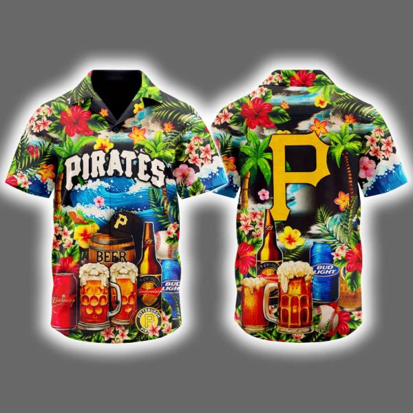 Pirates Summer Beers Hawaiian Shirt