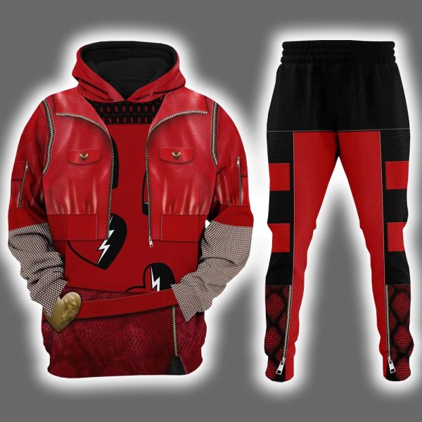 Princess Red of Wonderland Halloween Costume Hoodie Joggers