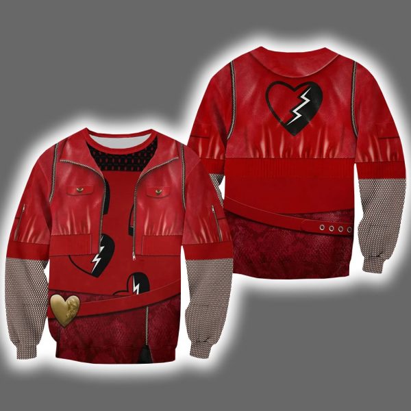 Princess Red of Wonderland Halloween Costume Shirt 2