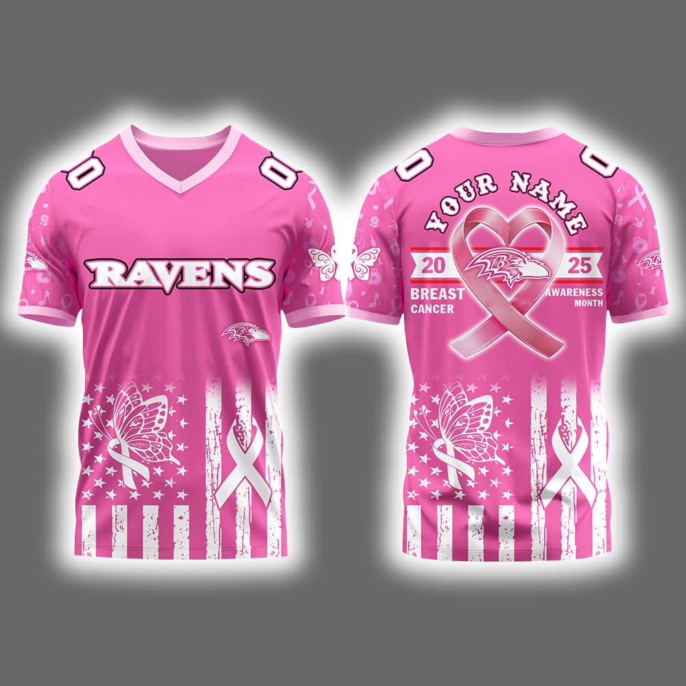 Ravens x Breast Cancer Awareness Month 2025 Jersey Ravens x Breast Cancer Awareness Month 2025 Jersey