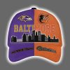 Ravens x Orioles Skyline Personalized Hat