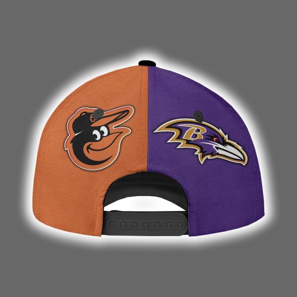 Ravens x Orioles Skyline Personalized Hat 4
