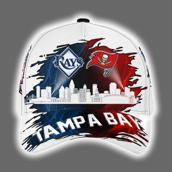 Rays x Buccaneers Skyline Personalized Hat