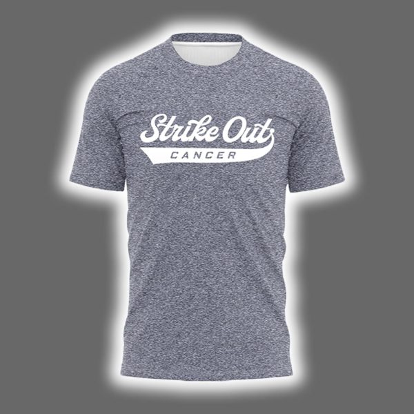 Red Sox Strike Out Cancer 2025 Two Sided Shirt 2