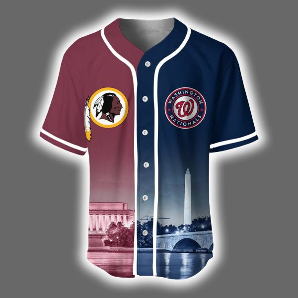 Redskins x Nationals Personalized Jersey 2