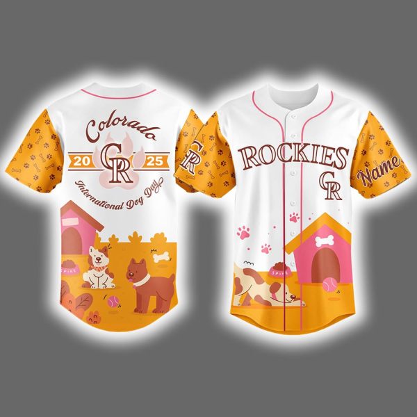 Rockies International Dog Day 2025 Jersey