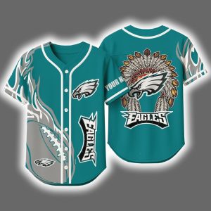2025 Eagles x Native American Personalized Jersey