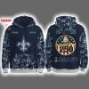 Saints US Navy 250th Birthday Celebration Night Game 2025 Hoodie Joggers Cap