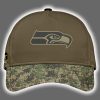 Seahawks US Army 250th Birthday Celebration Night Game 2025 Hoodie Joggers Cap 3