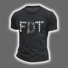 Skeleton FDT Halloween Printed Round Neck Shirt3
