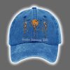 Skeleton Halloween FDT Print Baseball Cap1