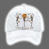 Skeleton Halloween FDT Print Baseball Cap3