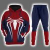 Spider Man Halloween Costume Hoodie Joggers