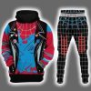 Spider Punk Halloween Costume Hoodie Joggers