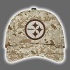 Steelers 2025 United State Mine Corps 250th Anniversary Hoodie Joggers Cap 2