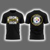 Steelers Iron Sharpens Iron Two-Sided Shirt