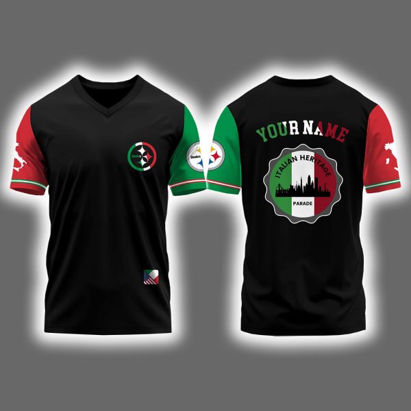 Steelers Italian Heritage Month 2025 Jersey