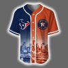 Texans x Astros Skyline Personalized Jersey 2