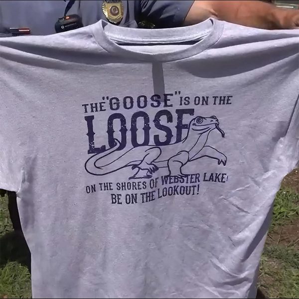 The Goose Is On The Loose On The Shores Of Webster Lake Be On The Lookout Shirt