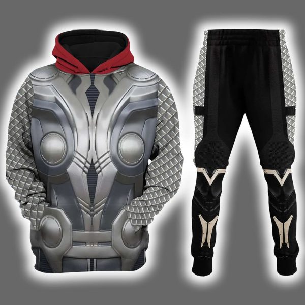 Thor Asgard Halloween Costume Hoodie Joggers