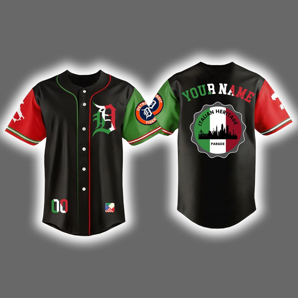 Tigers Italian Heritage Month 2025 Jersey Tigers Italian Heritage Month 2025 Jersey