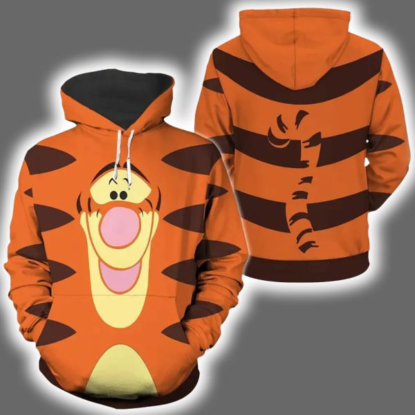 Tigger Winnie the Pooh Costume Halloween Hoodie Jogger 2