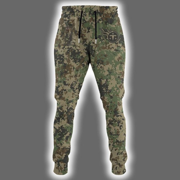 Titans Happy Veterans Day Night Game 2025 Hoodie Joggers Cap 2