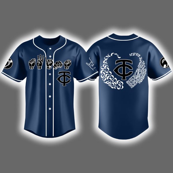 Twins Deaf & Hard-of-Hearing Awareness Day 2025 Jersey