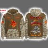 Vikings USMC 250th Birthday Celebration Night Game 2025 Hoodie Joggers Cap