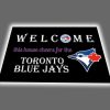 Welcome This House Cheers for The Blue Jays Doormat