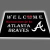 Welcome This House Cheers for The Braves Doormat