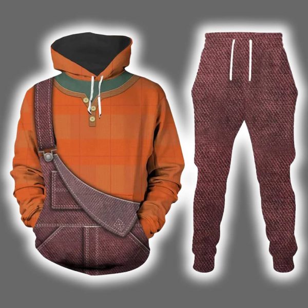 Wreck It Ralph Costume Halloween Hoodie Jogger