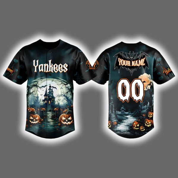Yankees x Happy Halloween 2025 Jersey