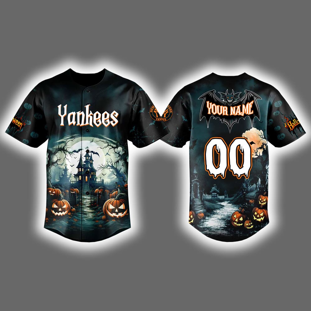 Yankees x Happy Halloween 2025 Jersey Yankees x Happy Halloween 2025 Jersey