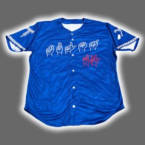 2025 Tulsa Drillers Celebrating Hearing Loss Awareness Night Jersey