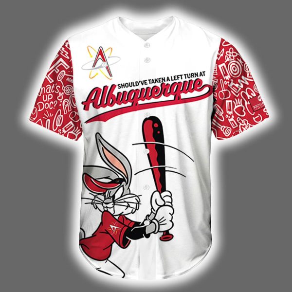 2025 Albuquerque Isotopes Bugs Bunny Jersey Giveaway