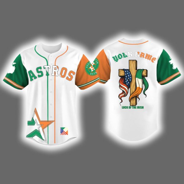 2025 Astros x Irish Heritage Night Jersey 2