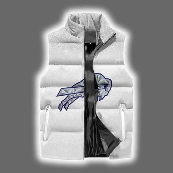 2025 Bills Rivalries Cold Front Jersey Puffer Vest 2