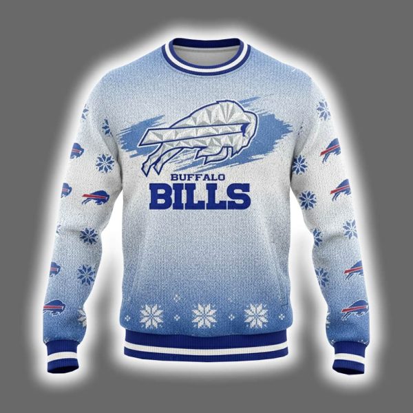 2025 Bills Rivalries Cold Front Ugly Sweater