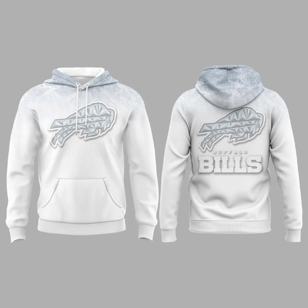 2025 Bills White Out Hoodie