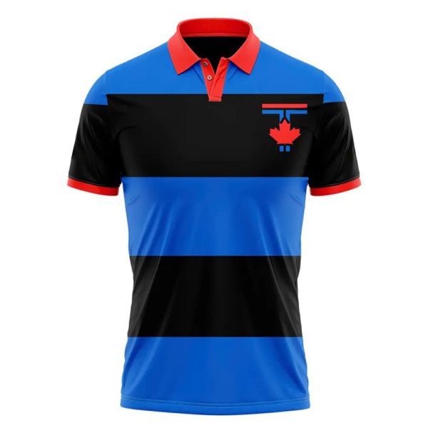 2025 Blue Jays City Connect Rugby Polo Shirt 2
