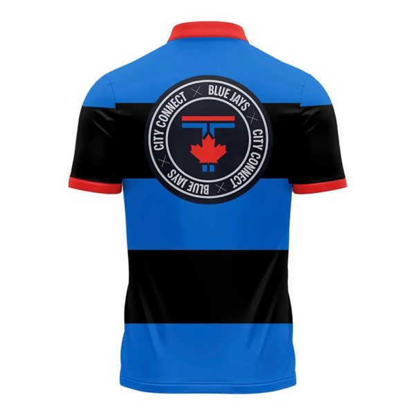 2025 Blue Jays City Connect Rugby Polo Shirt 3