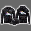 2025 Broncos Crucial Catch Intercept Cancer Hoodie Cap